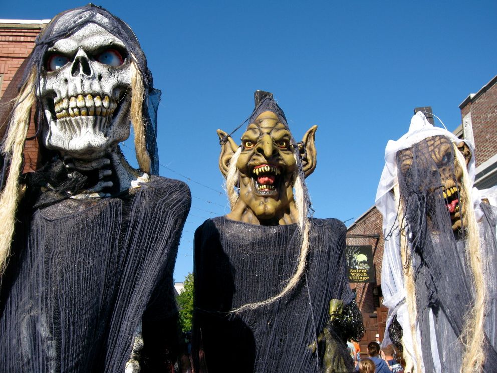 Halloween in Salem, Massachusetts