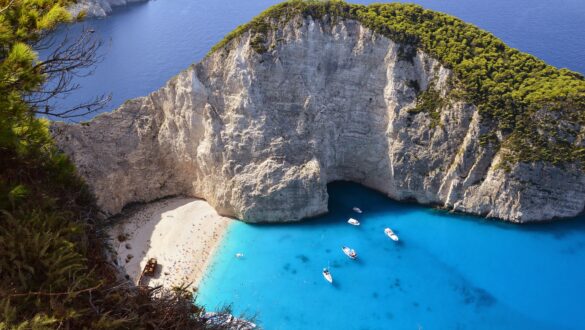 Zakynthos. Greece is the best country to visit post-breakup to soothe heartbreak