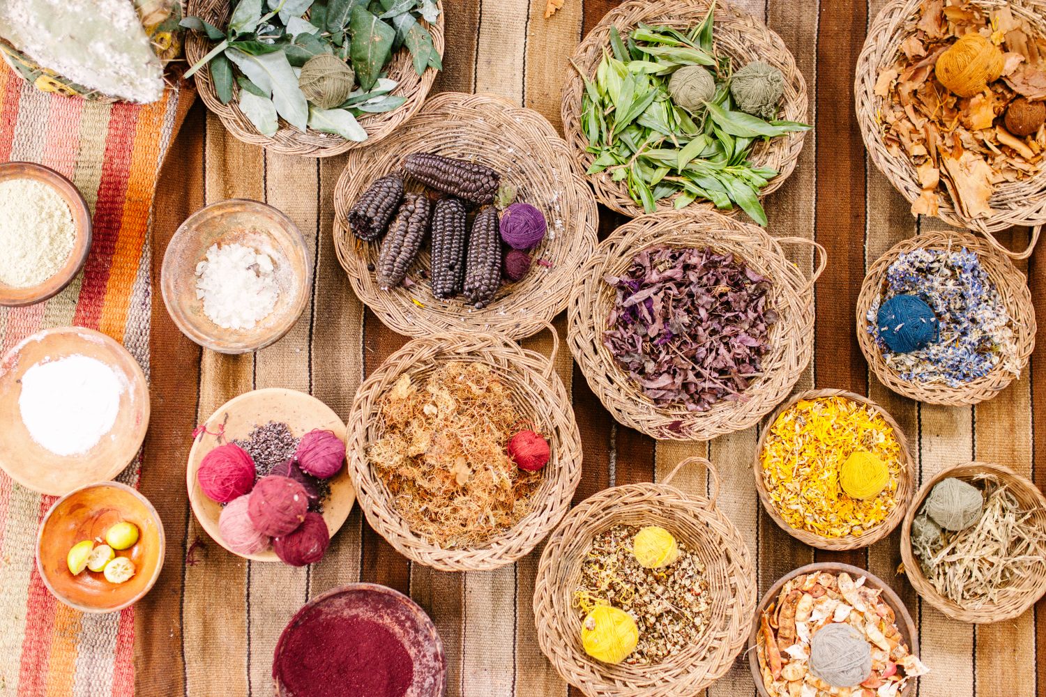 Local produce in Peru