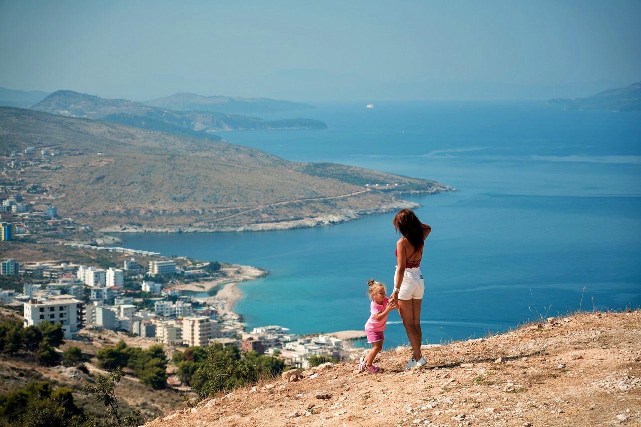 Hilltop views in Albania