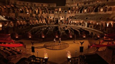 Airbnb invites gladiators to fight in Rome's Colosseum