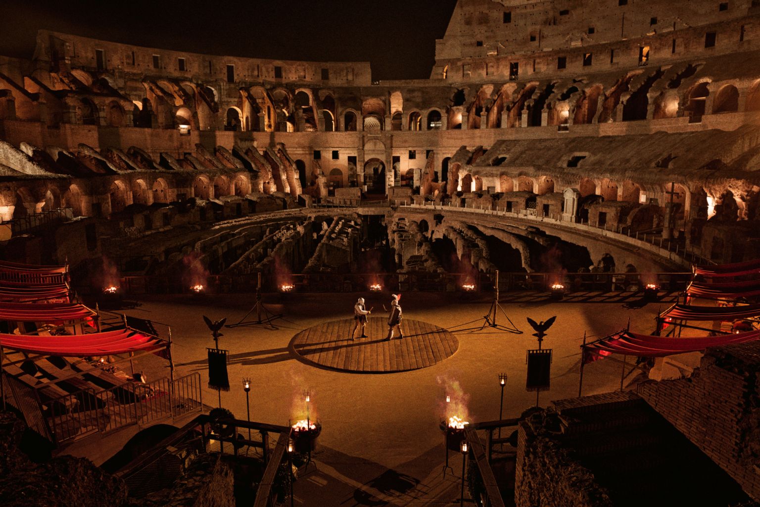 Airbnb invites gladiators to fight in Rome's Colosseum 