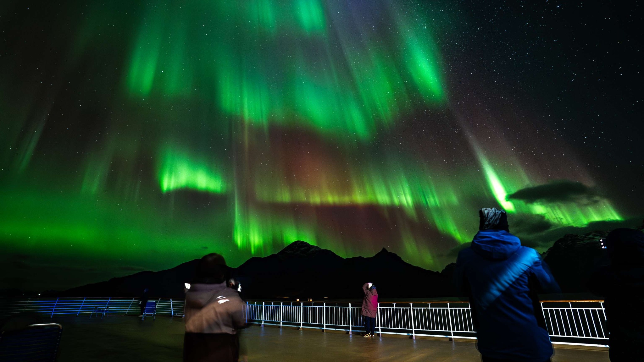 Aurora borealis in Norway