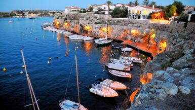 Menorca in Spain's Balearic Islands is a warm winter destination