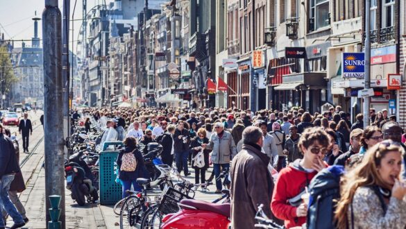 Residents of Amsterdam in the Netherlands are protesting against overrourism