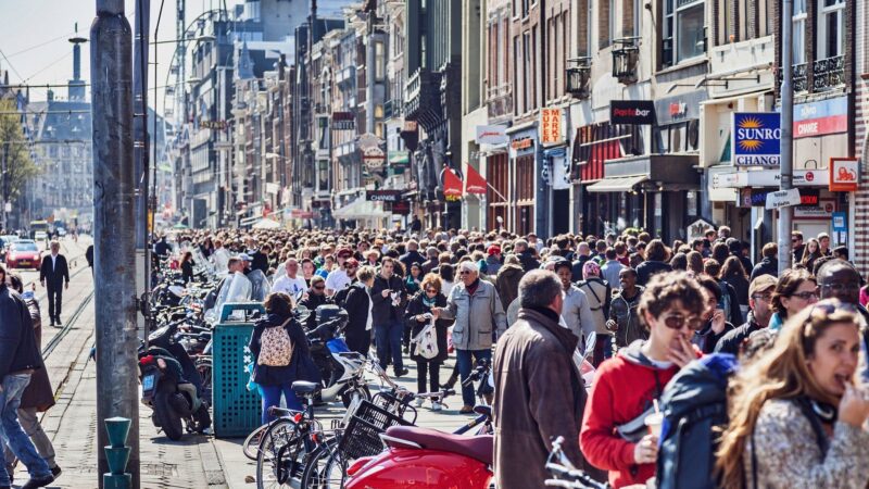 Residents of Amsterdam in the Netherlands are protesting against overrourism