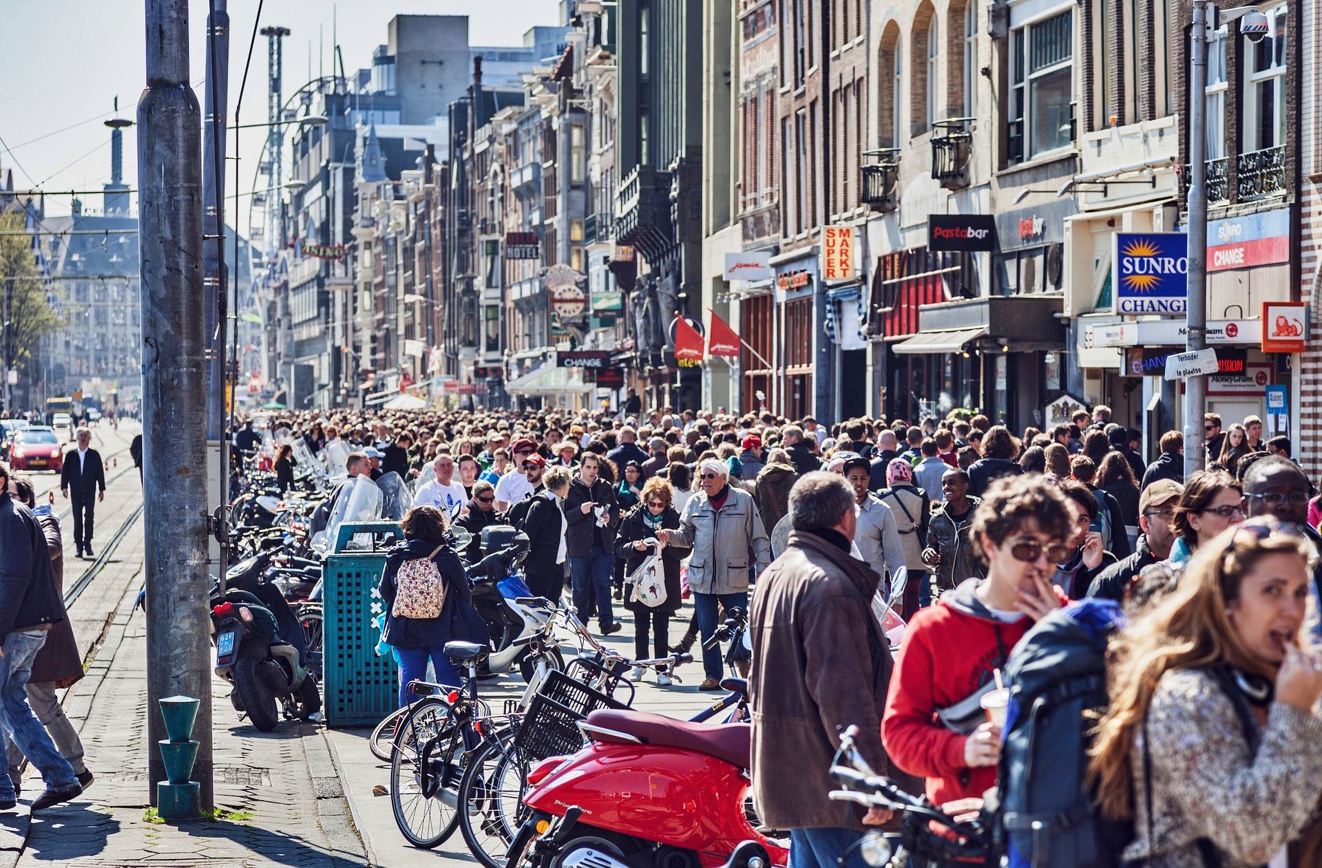 Residents of Amsterdam in the Netherlands are protesting against overrourism