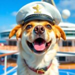 Enjoy a dog-friendly cruise on Cruise Tails on Margaritaville at Sea’s signature flagship vessel, the Islander