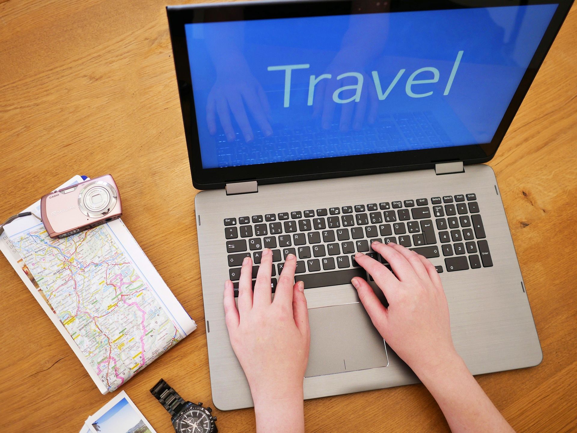 Avoid travel scams such as phishing online