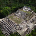 Ichkabal Mayan pyramid in Quintana Roo