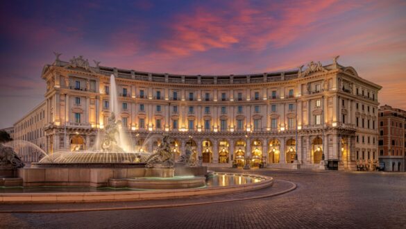 Anantara Palazzo Naiadi Hotel, Rome, Italy on Valentine's Day