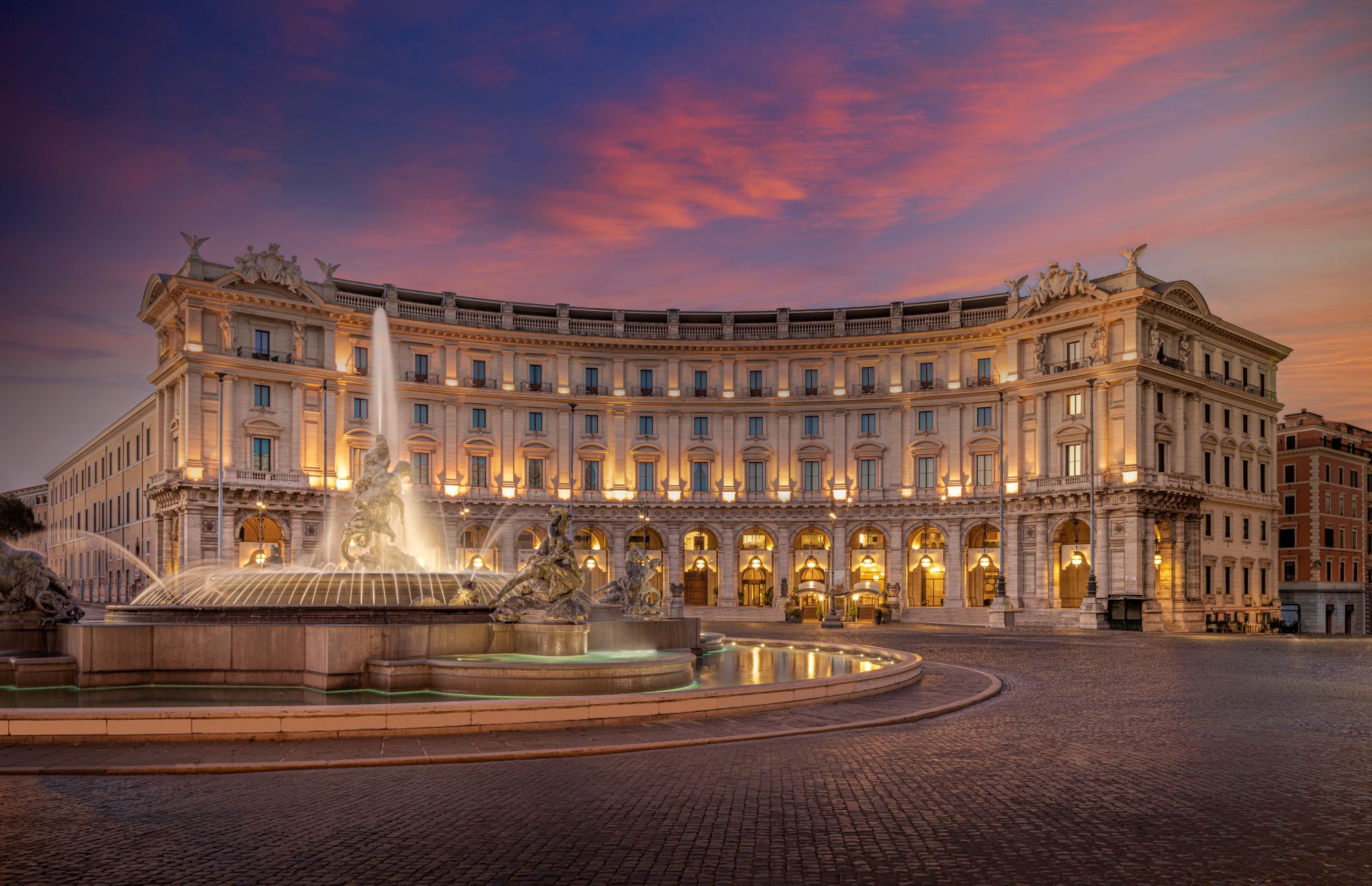 Anantara Palazzo Naiadi Hotel, Rome, Italy on Valentine's Day