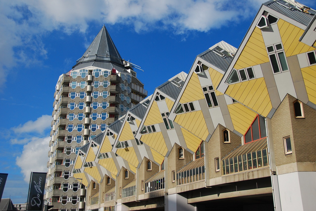 Cube house in Rotterdam