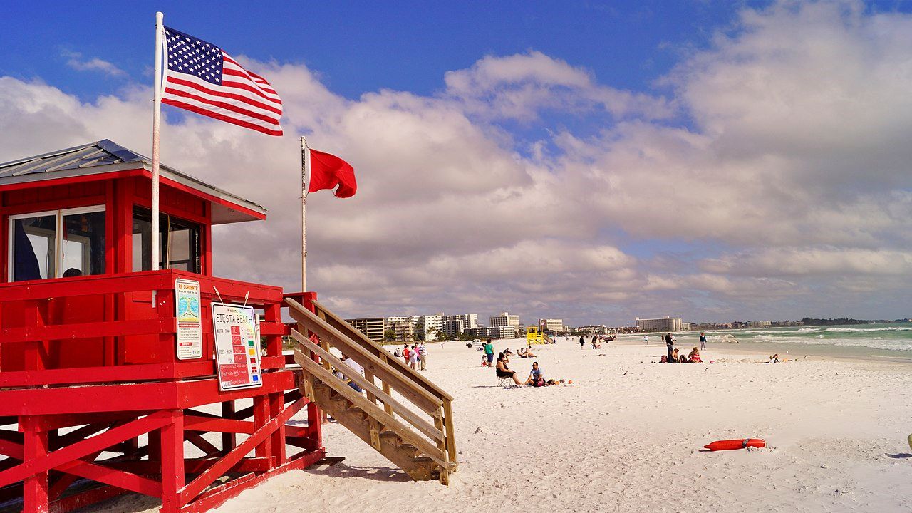 Siesta Beach, Siesta Key, Florida, USA