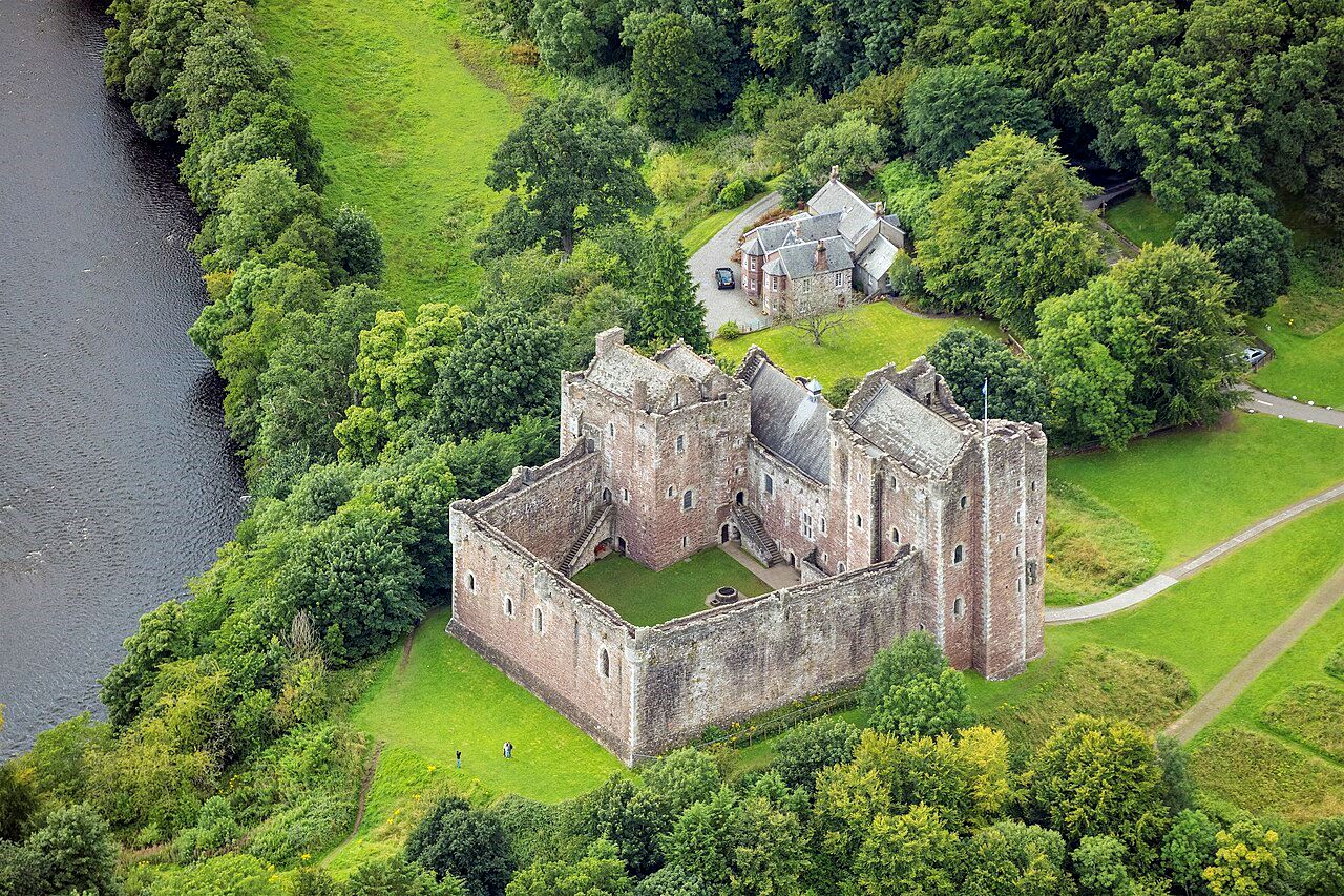 Doune Castle and Castle Keepers Cottage