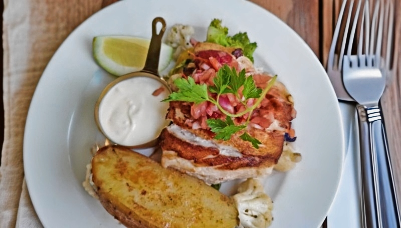 Delicious dining - line fish of the day - Image credit - J Flowers