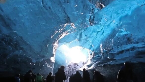 Ice caving in Iceland - Geology Science - YouTube