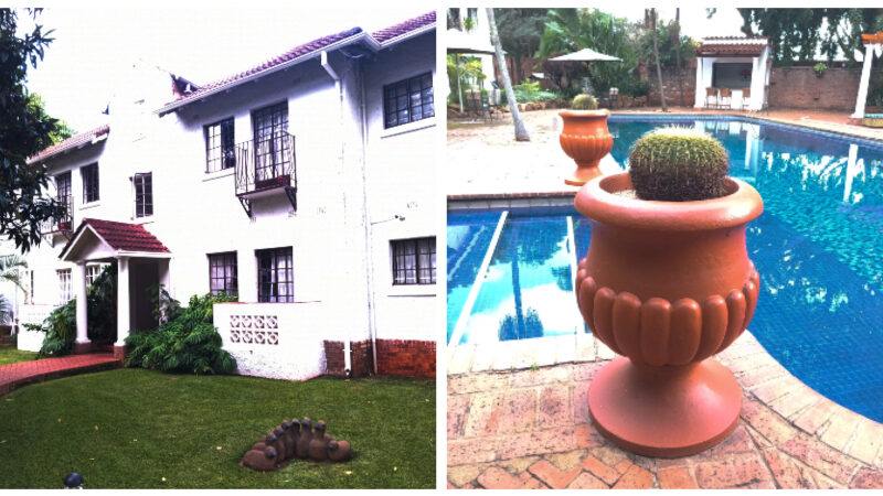 Bronte Garden Hotel Harare Zimbabwe - Images @janeFlowers