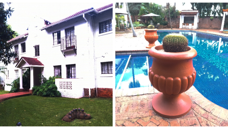 Bronte Garden Hotel Harare Zimbabwe - Images @janeFlowers