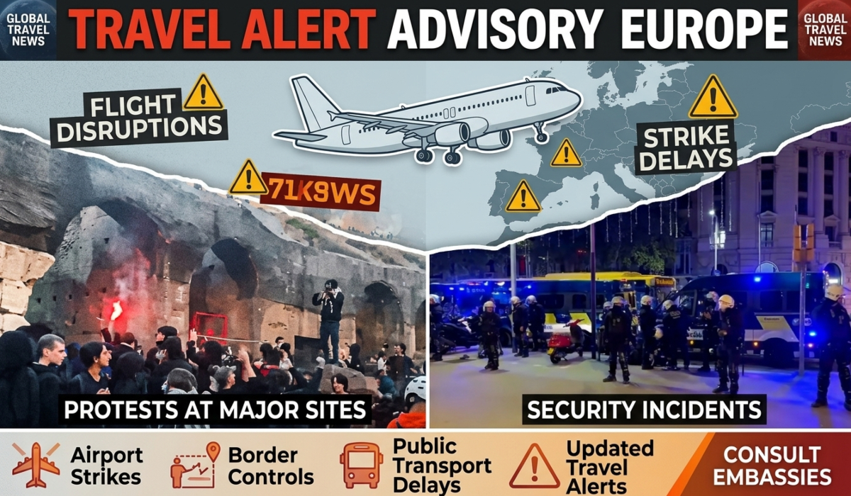 Italy Travel Advisory Updated As Protests Spread Across Europe - Gemini Collage from YouTube