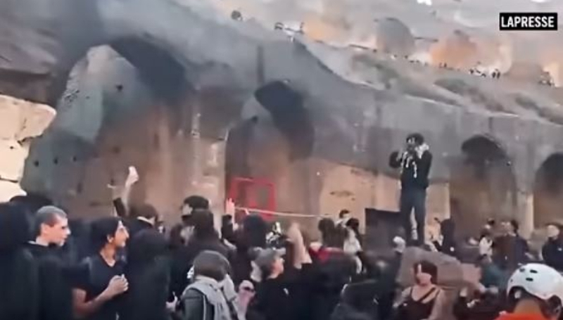 Protests in Italy - LAPRESS Via AP - YouTube